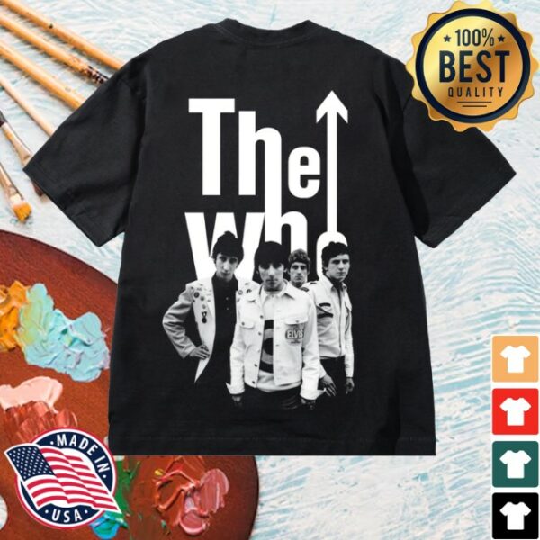 kenny The Who Merch Store The Who X Market D2c Exclusive Black And White Photography Shirta