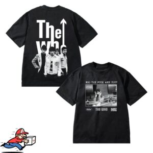 kenny The Who Merch Store The Who X Market D2c Exclusive Black And White Photography Shirtss