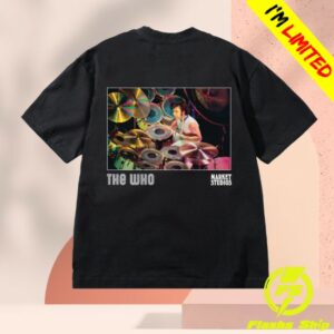 kenny The Who Merch Store The Who X Market Studio D2c Exclusive Color Photography Shirt