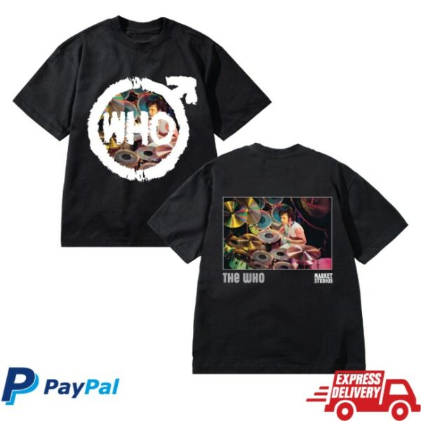 kenny The Who Merch Store The Who X Market Studio D2c Exclusive Color Photography Shirtss