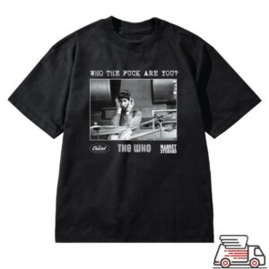 kenny The Who Merch The Who X Market D2c Exclusive Black And White Photography Shirt