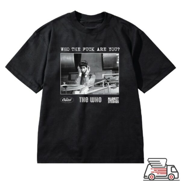 kenny The Who Merch The Who X Market D2c Exclusive Black And White Photography Shirt