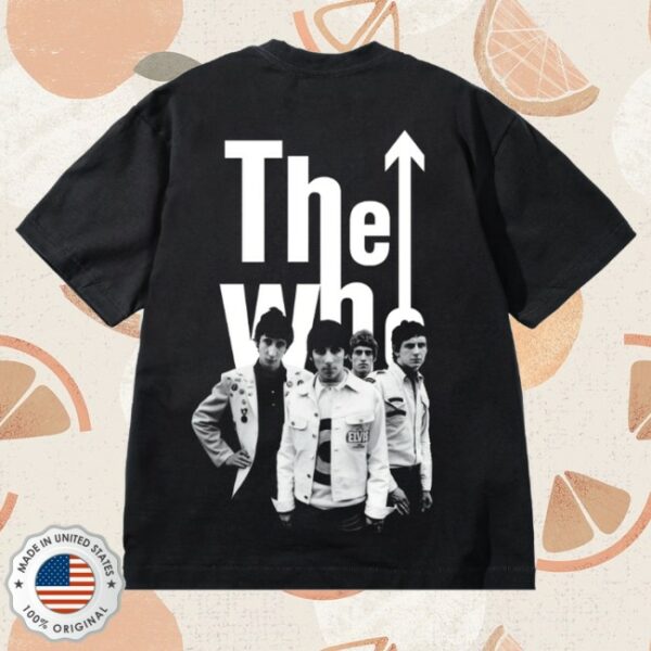 kenny The Who Merch The Who X Market D2c Exclusive Black And White Photography Shirt1