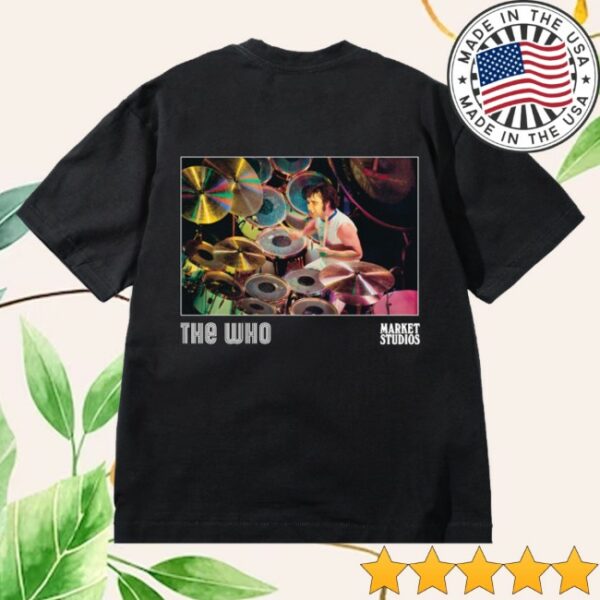 kenny The Who Merch The Who X Market Studio D2c Exclusive Color Photography Shirt
