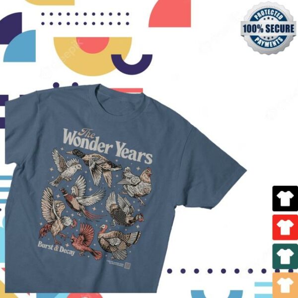kenny The Wonder Years Merch Shop The Wonder Years Bird Collage Shirtw