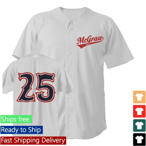 kenny Tim Mcgraw Merch Shop Mcgraw Baseball Jersey Shirt