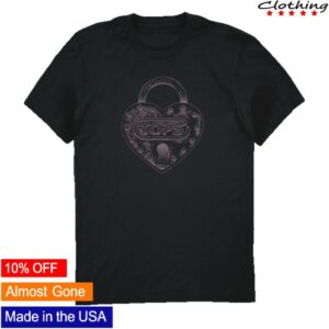 kenny Tops Store Merch Heart Lock Shirt