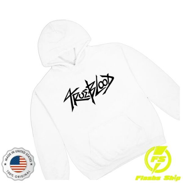 kenny True Blood The Band Store Merch Trueblood White Hoodiee