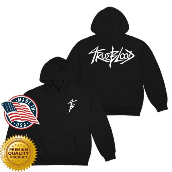 kenny Trueblood Merch Trueblood Logo Hoodie Black1