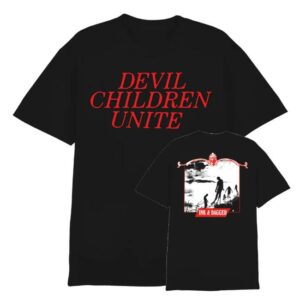 kenny Trust Records Merch Shop Devil Children Unite Black Shirt