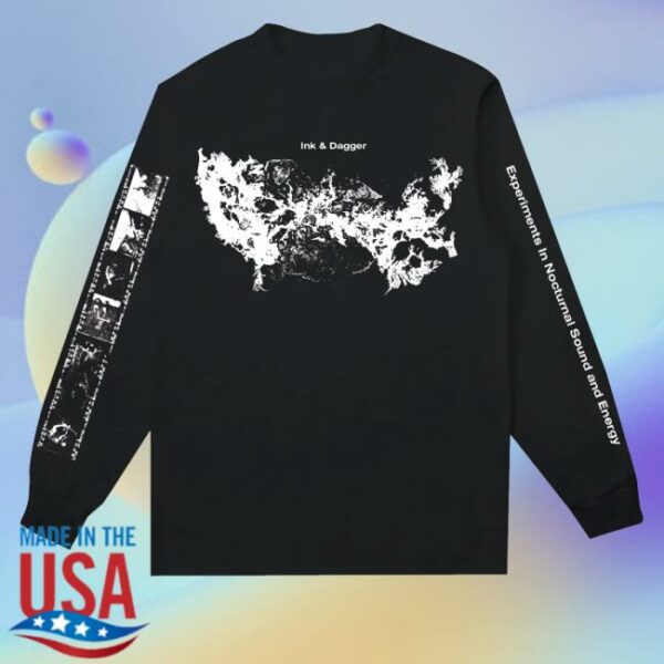 kenny Trust Records Merch Shop Experiments Black Long Sleeve Shirt