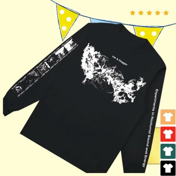 kenny Trust Records Merch Shop Experiments Black Long Sleeve Shirtw