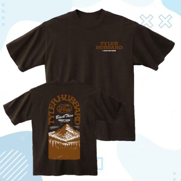 kenny Tyler Hubbard Merch Back Then Mountains Shirt