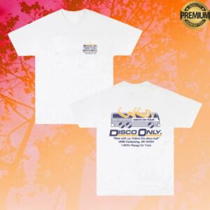 kenny Unik Clothing Merch Store Disco Only On Tour Shirt White