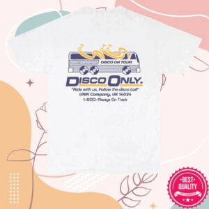 kenny Unik Clothing Merch Store Disco Only On Tour Shirt Whites