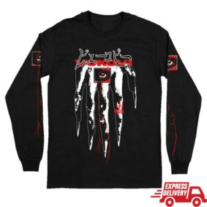 kenny Vukovi Uk Merch Shop Hand Black Long Sleeve Shirt