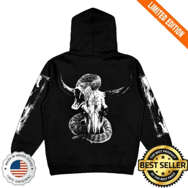 kenny Wage War Merch Store Bull Skull Hoodie