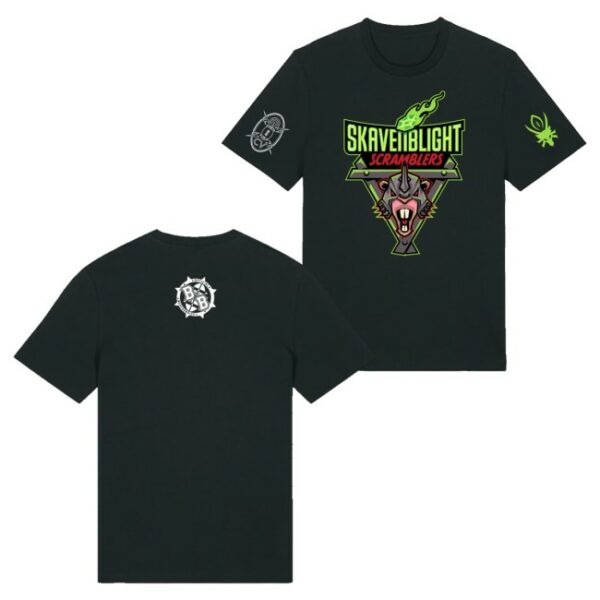 kenny Warhammer Merch Blood Bowl Skavenblight Scramblers Team Shirt0