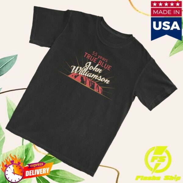 kenny Warner Music Australia Merch 55 Years Of True Blue Shirt0
