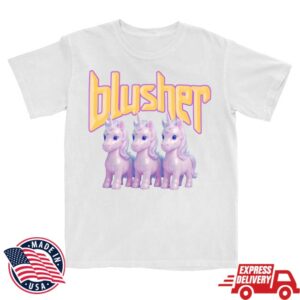kenny Warner Music Australia Merch Blusher Unicorn Tee 1 kenny Warner Music Australia Merch Blusher Unicorn Tee 1