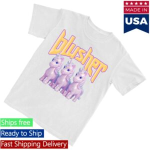 kenny Warner Music Australia Merch Blusher Unicorn Tee1 kenny Warner Music Australia Merch Blusher Unicorn Tee1