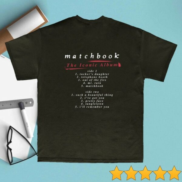 kenny Warner Music Australia Merch Matchbook Shirt 1
