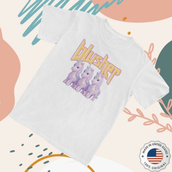 kenny Warner Music Merch Store Blusher Unicorn Shirtw