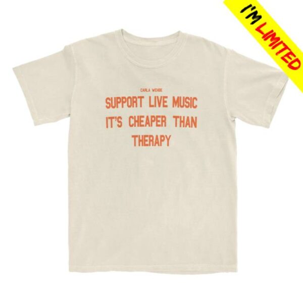 kenny Warner Music Merch Store Support Live Music Therapy Shirt