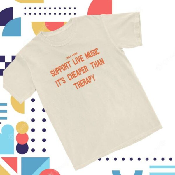 kenny Warner Music Merch Store Support Live Music Therapy Shirts