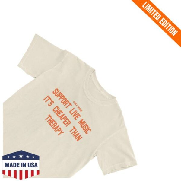 kenny Warner Music Merch Store Support Live Music Therapy Shirtw