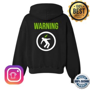 kenny Warner Music Merch Store Warning Signs Hoodie