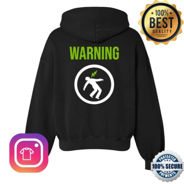 kenny Warner Music Merch Store Warning Signs Hoodie