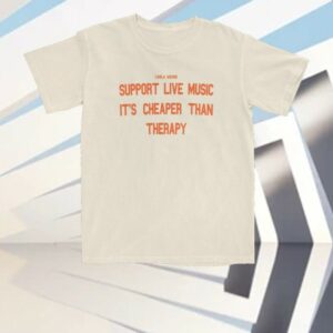 kenny Warner Music Store Merch Carla Wehbe Support Live Music Therapy Shirt