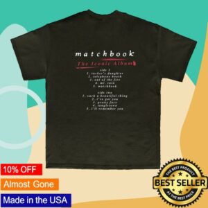 kenny Warner Music Store Merch Ian Moss Matchbook Shirt