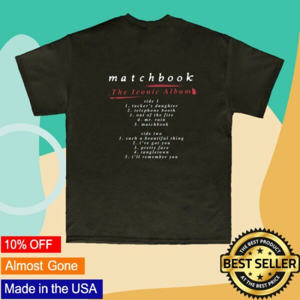 kenny Warner Music Store Merch Ian Moss Matchbook Shirt