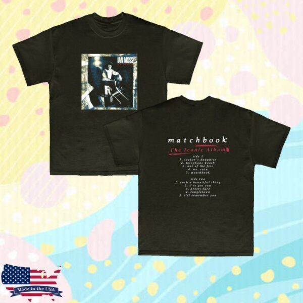 kenny Warner Music Store Merch Ian Moss Matchbook Shirtss