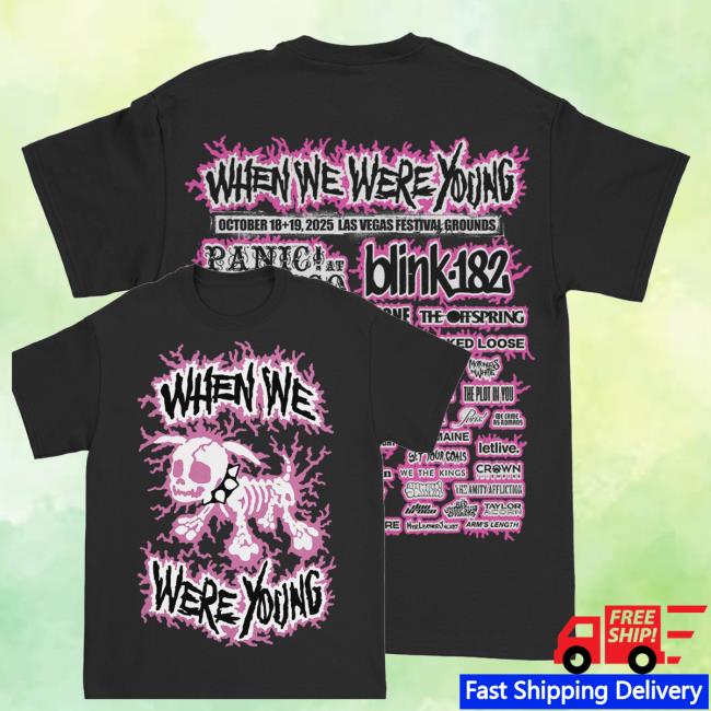 kenny When We Were Young Festival Merch Shop Electric Dog Lineu Shirt kenny When We Were Young Festival Merch Shop Electric Dog Lineu Shirt