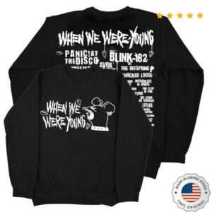 kenny When We Were Young Festival Merch Shop Screaming Rat Sweatshirt