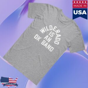 kenny Wilderado Merch Wilderado Is An Ok Band Tee Gray0 kenny Wilderado Merch Wilderado Is An Ok Band Tee Gray0
