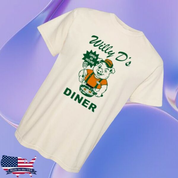 kenny Wilderado Merch Willy Ds Diner Tee1