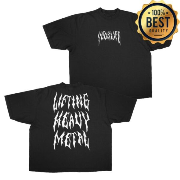 kenny Yourlife Merch Metal Logo Tee0