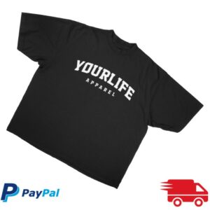 kenny Yourlife Merch Varsity Logo Tee0