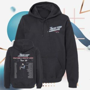 kenny Zach Top Merch Shop Chrome Tour Hoodie