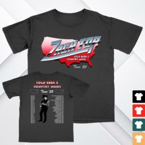 kenny Zach Top Merch Shop Usa Tour Shirt