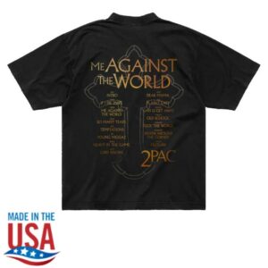 kenny sau 2Pac Merch Shop Heavy In The Game Black Shirt kenny sau 2Pac Merch Shop Heavy In The Game Black Shirt