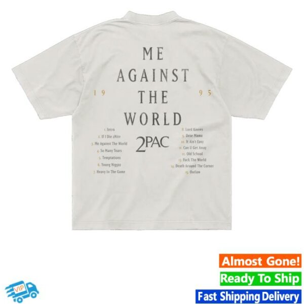 kenny sau 2Pac Merch Shop Temptations White Shirt