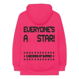 kenny sau 5 Seconds Of Summer Official Store Everyones A Star Hot Pink Shirt kenny sau 5 Seconds Of Summer Official Store Everyones A Star Hot Pink Shirt