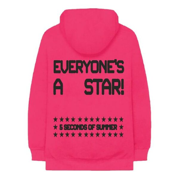 kenny sau 5 Seconds Of Summer Official Store Everyones A Star Hot Pink Shirt