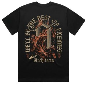 kenny sau Architects Official Merch Shop Best Of Enemies Black Shirt kenny sau Architects Official Merch Shop Best Of Enemies Black Shirt
