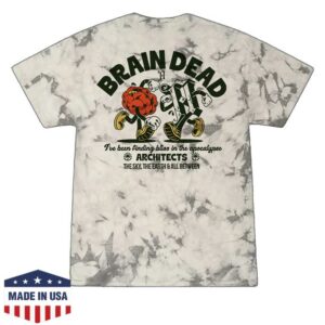 kenny sau Architects Official Merch Shop Brain Dead Crystal Dye Shirt kenny sau Architects Official Merch Shop Brain Dead Crystal Dye Shirt